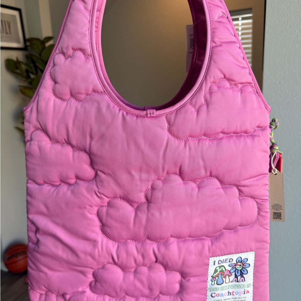 Coachtopia Loop Flat Tote With Quilting